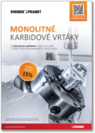 Monolitné karbidové vrtáky 2023 - leaflet